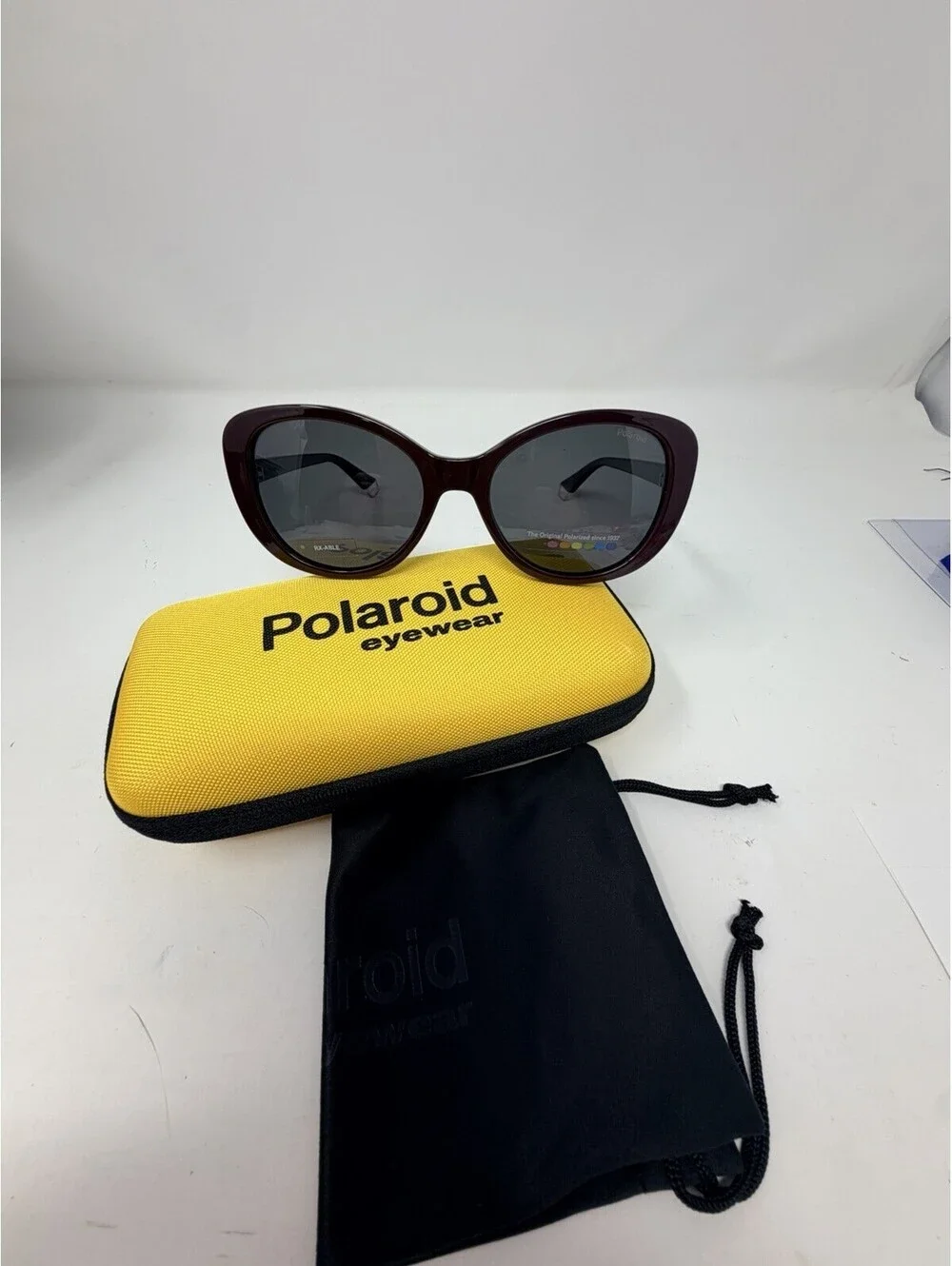 Polaroid PLD 4154/S/X LHF (M9) Burgundy/Grey Polarized Sunglasses